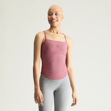 ADIDAS BY STELLA MCCARTNEY Sportovní top 'Studio' – pink: přední strana