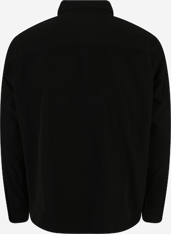 Calvin Klein Big & Tall Regular fit Button Up Shirt in Black