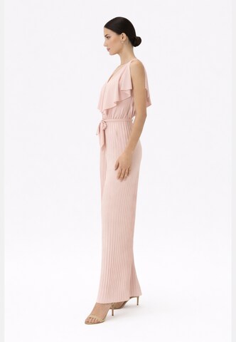 Elara Jumpsuit in Pink