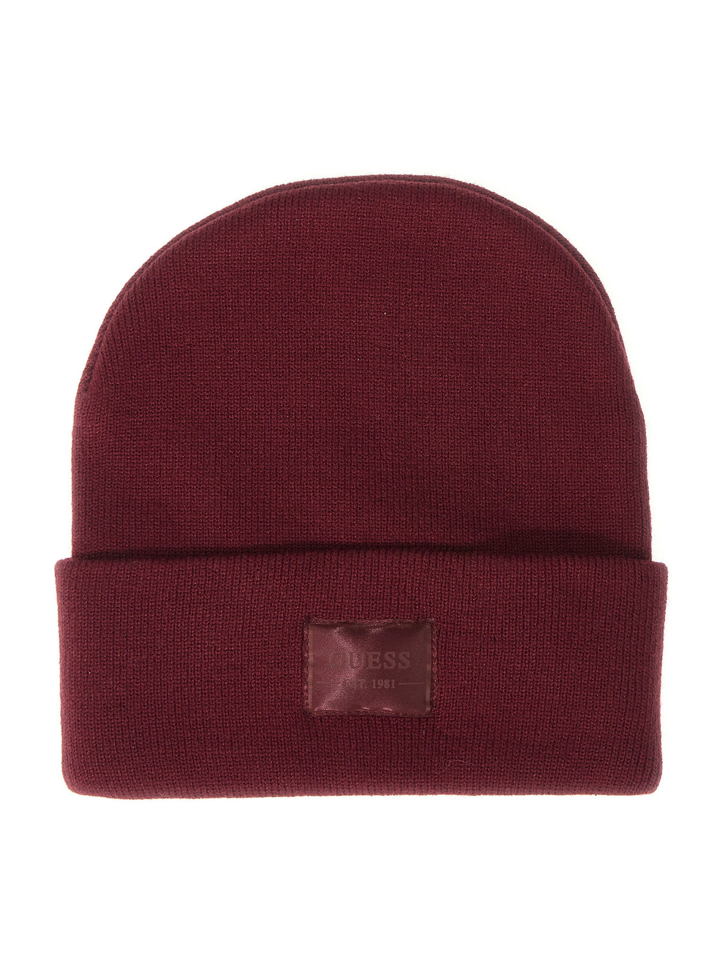 GUESS Czapka 'Arnela' w kolorze czerwony: przód