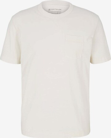 TOM TAILOR - Camisa em branco: frente