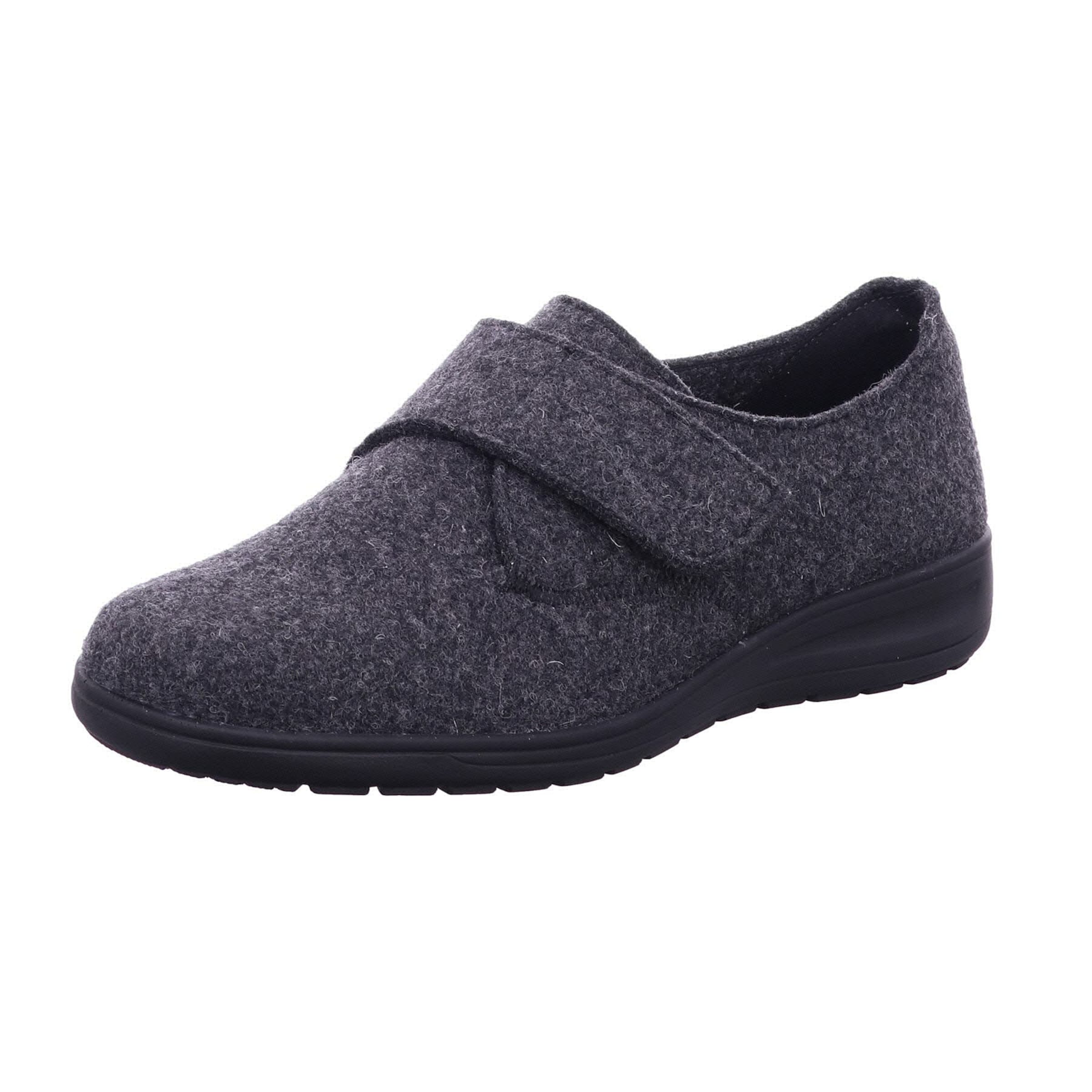 SOLIDUS Slippers 'Kate' in Grey: front