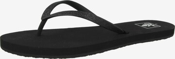 REEF Beach & Pool Shoes 'Stargazer' in Black: front