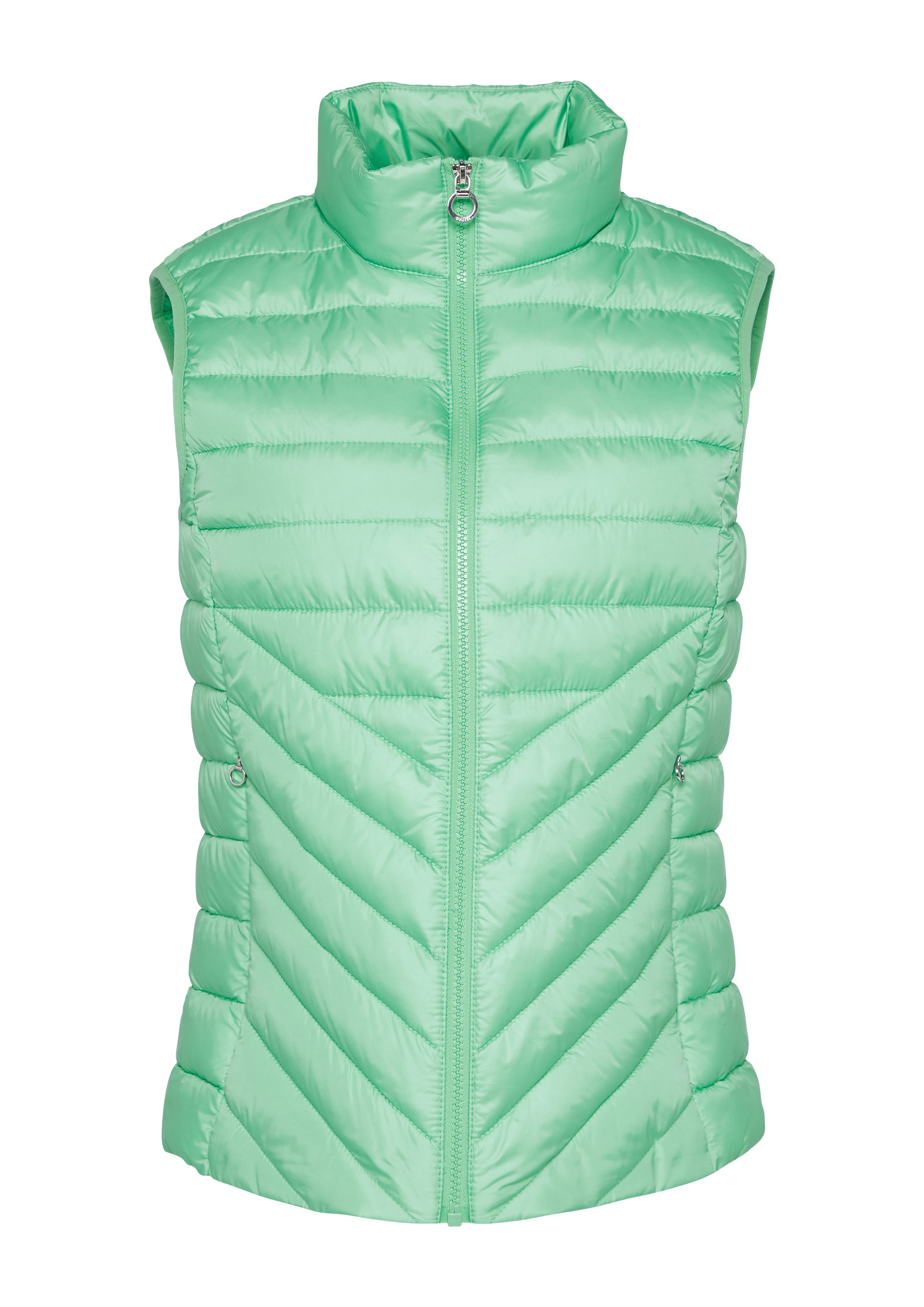 s.Oliver Bodywarmer in Groen: voorkant