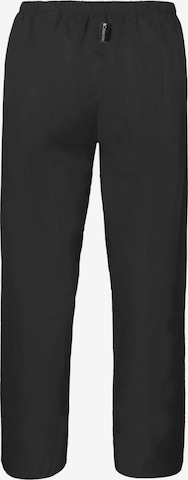 Regular Pantalon outdoor 'Portland' normani en noir