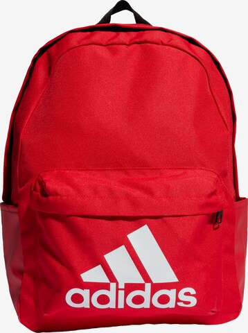 ADIDAS SPORTSWEAR Sports Backpack 'Classic Badge of Sport' in Red: front