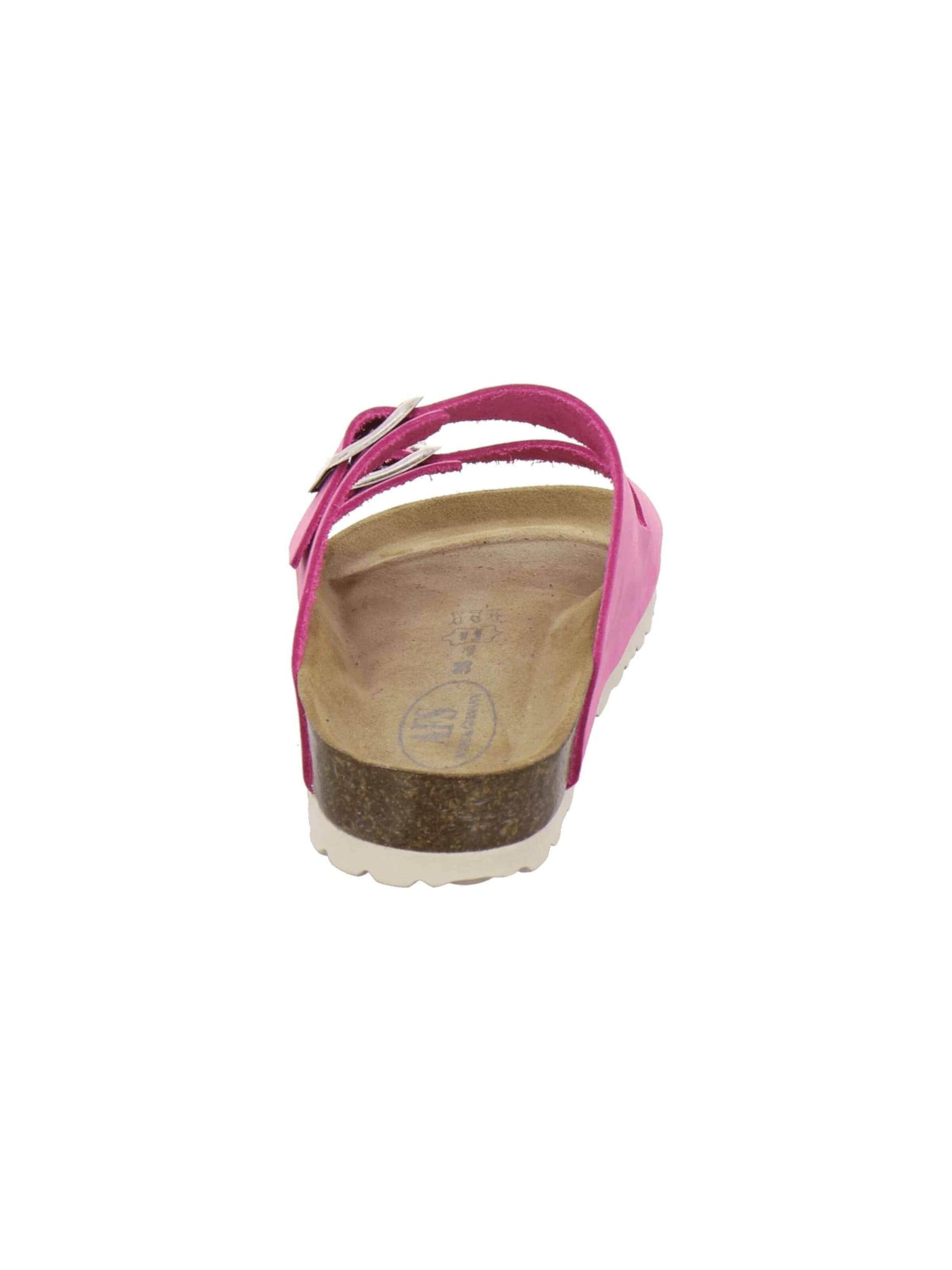 AFS-Schuhe Mule 'Pantoletten Damen Zweischnaller fuchsia' in Pink