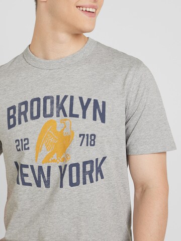 JACK & JONES T-Shirt in Grau