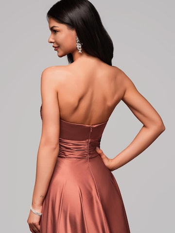 Ombre Abendkleid‌‌‌‌‌‌‌‌‌‌ in Braun