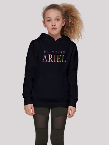 F4NT4STIC Sweatshirt 'Disney The Little Mermaid Ariel' in Zwart: voorkant