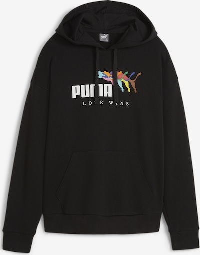 PUMA Sweatshirt in mischfarben / schwarz / weiß, Produktansicht