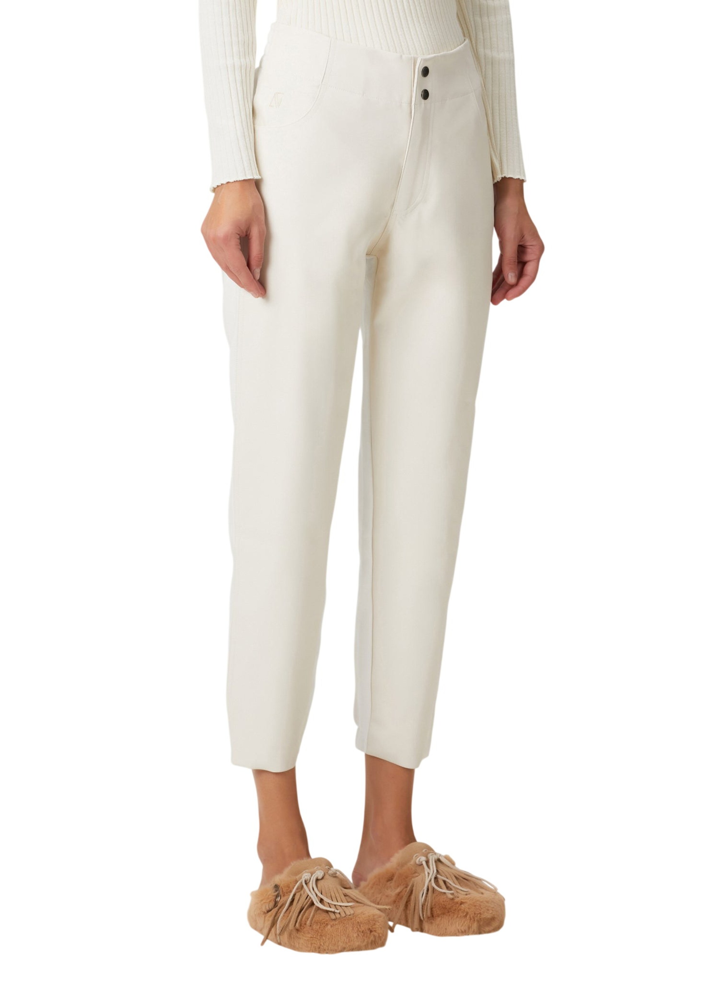 Regular Pantalon BASSIGUE en blanc