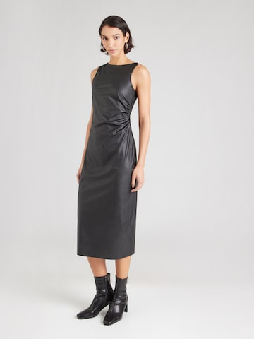 ABOUT YOU Obleka 'Pearl' | črna barva: sprednja stran