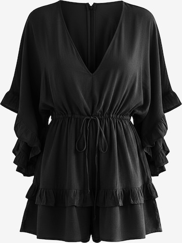 Salopeta de la Imily Bela pe negru: față