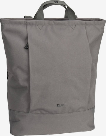 ZWEI Backpack 'Benno' in Grey: front