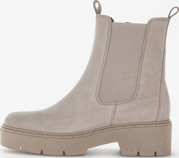 GABOR Chelsea boots in Beige