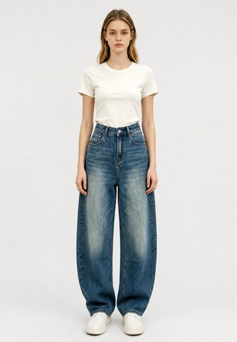 Baggy Jean Elara en bleu