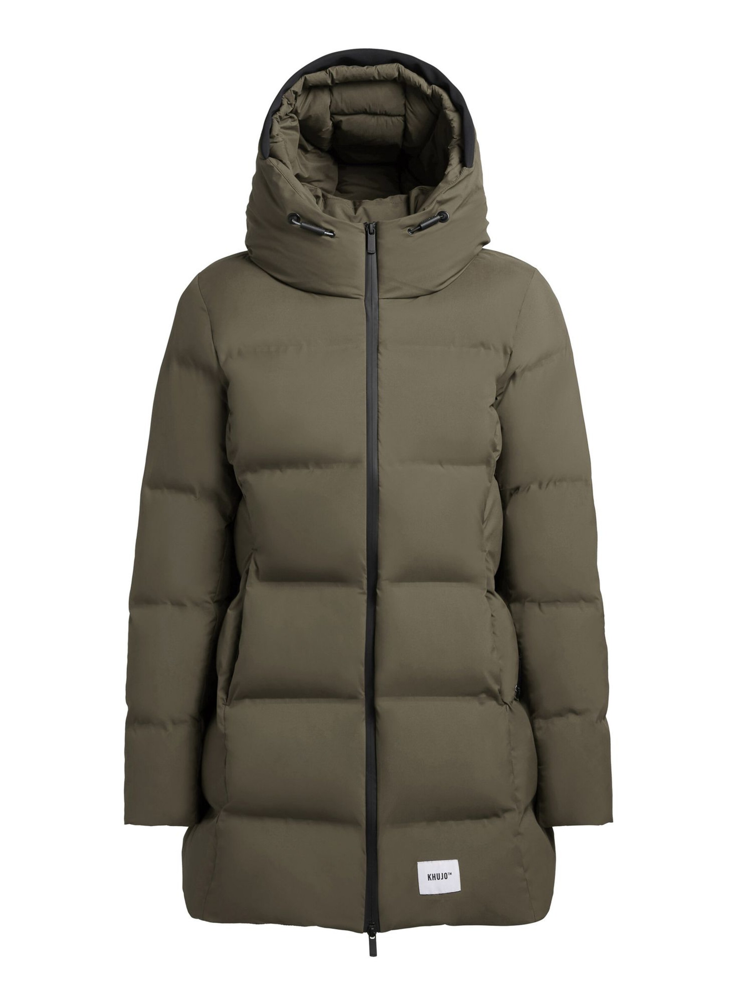 khujo Wintermantel‌‌‌‌‌‌‌ in Grün: Vorderseite