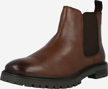 ABOUT YOU - Botas chelsea 'Thilo' em castanho: frente