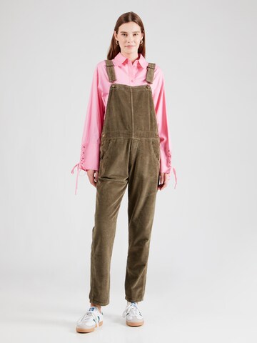 Brava Fabrics Regular Dungarees in Green: front
