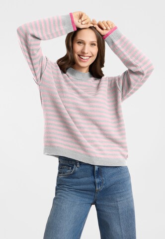 Frieda & Freddies Pullover in Grau: Vorderseite
