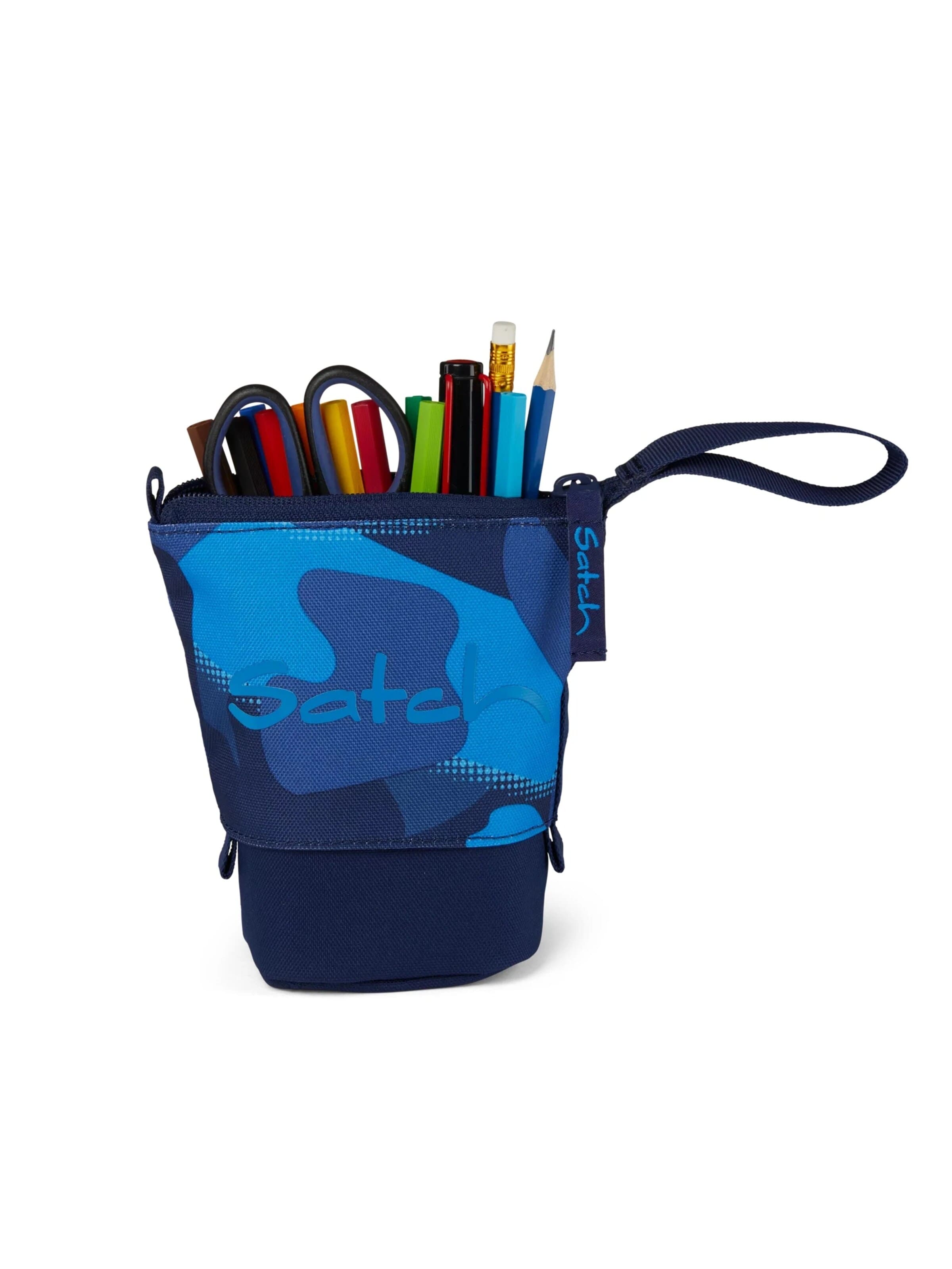 Satch Bag 'Federmäppchen Pencil Slider' in Blue