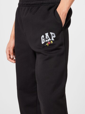 GAP Tapered Broek in Zwart