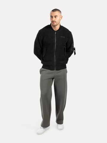 Smilodox Jacke Ferell Cozy in Schwarz