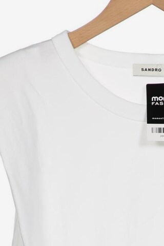 Sandro T-Shirt L in Weiß