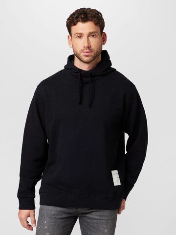 NORSE PROJECTS Sweatshirt 'Fraser' i svart: framsida