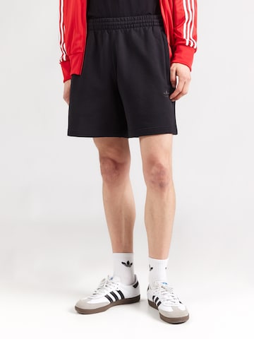 ADIDAS ORIGINALS Regular Broek 'Premium Essentials' in Zwart: voorkant