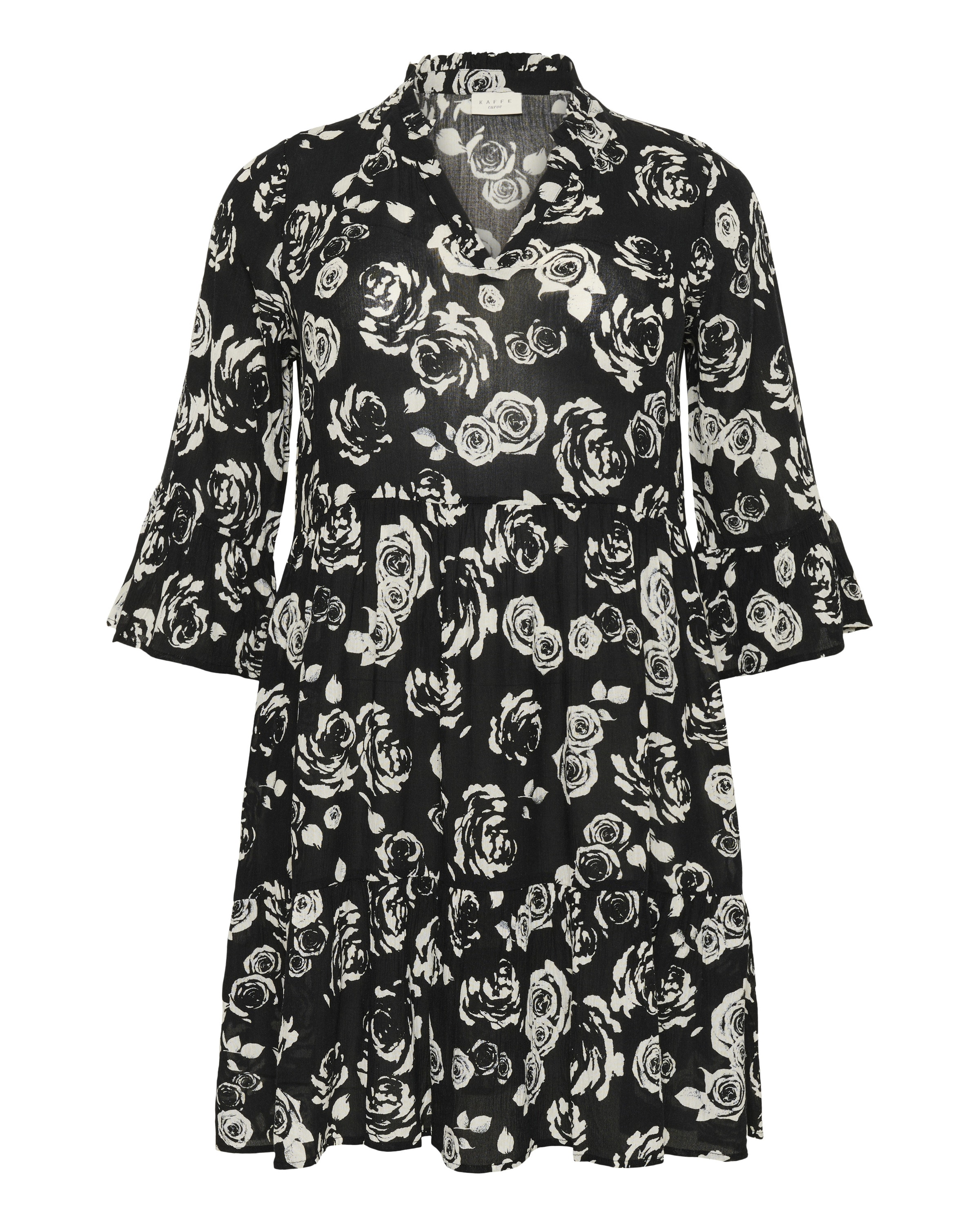 KAFFE CURVE Ruha 'KCEdina' - fekete: elől