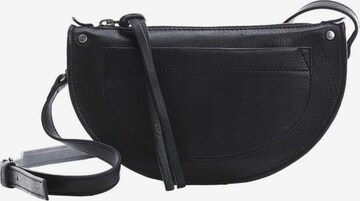 MANGO Crossbody Bag 'HFT Raquel' in Black: front