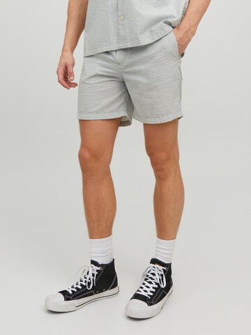 JACK & JONES - regular Pantalón 'Jeff' en gris: frente