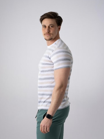 Maglietta 'Pantoneclo Men’s Crew Neck Short Sleeve T-Shirt' di PANTONECLO in bianco
