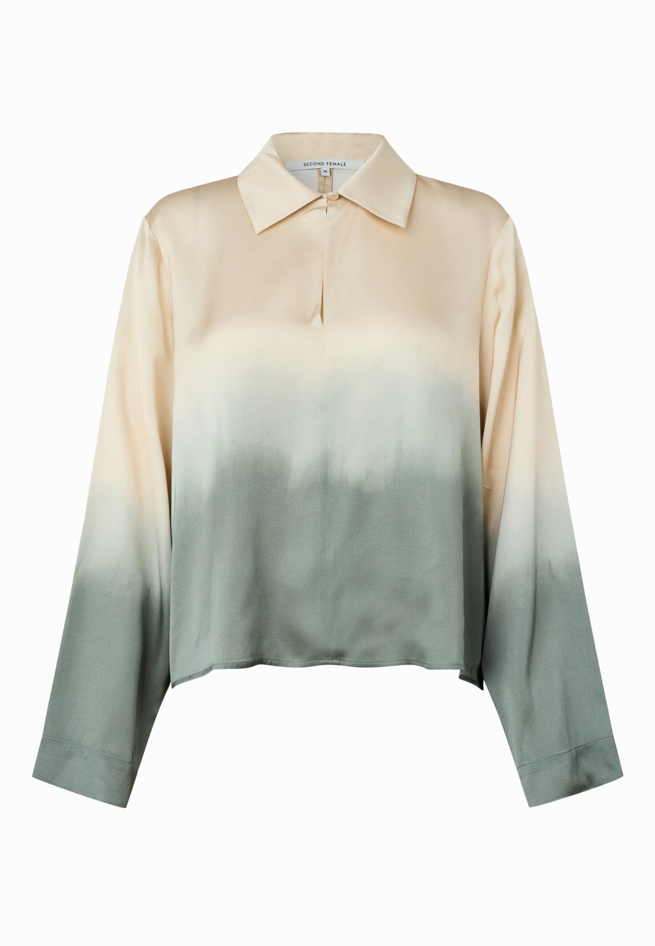 Camicia da donna 'Avora' di SECOND FEMALE in verde: frontale