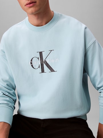 Calvin Klein Jeans Sweatshirt in Blau