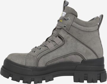 BUFFALO Lace-Up Boots 'ASPHA NC MID MEN' in Grey