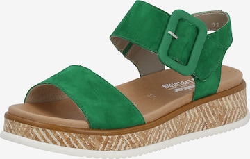 Rieker EVOLUTION Sandals in Green: front