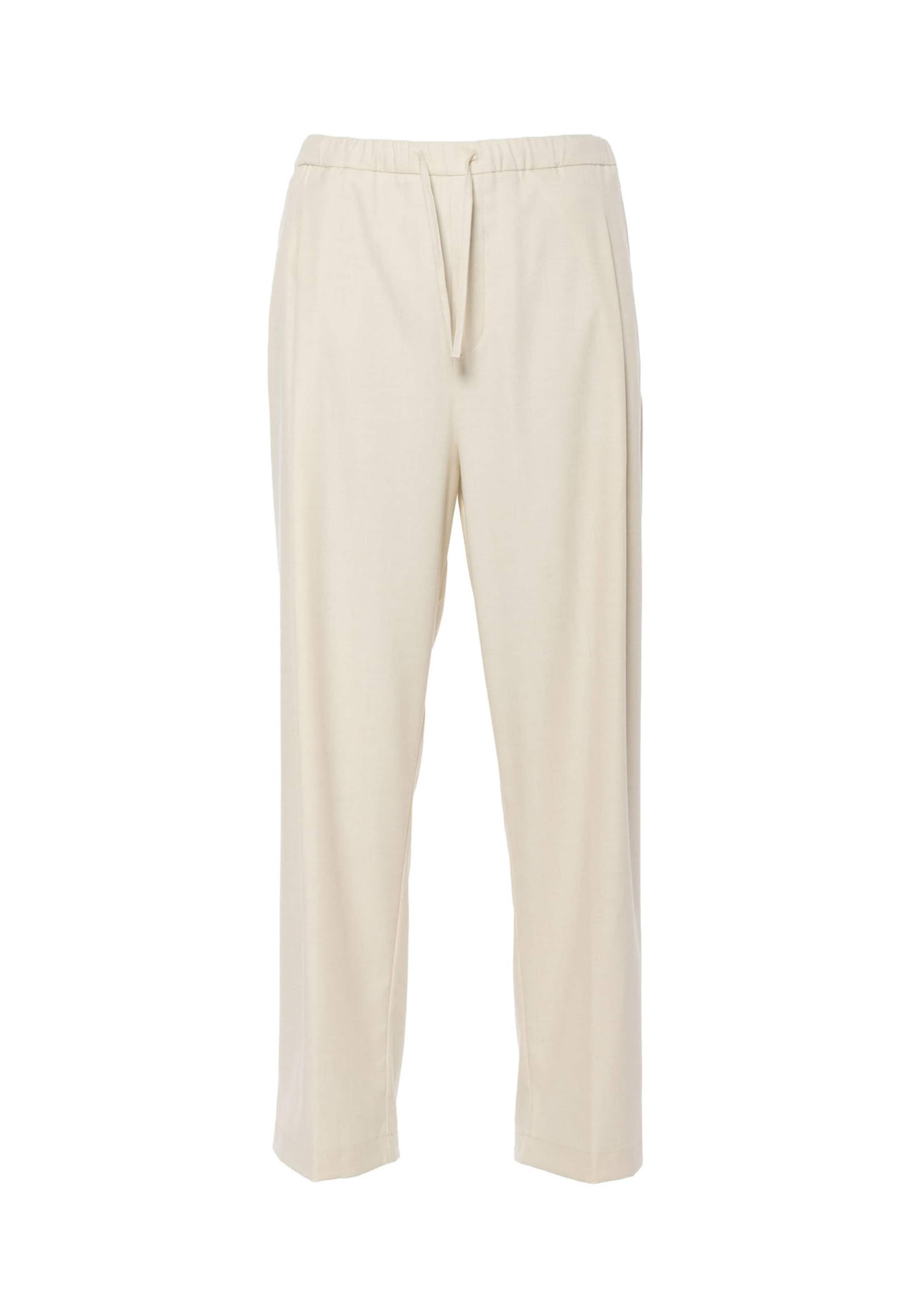 Elias Rumelis - Pierna ancha Pantalón 'Lex' en blanco: frente