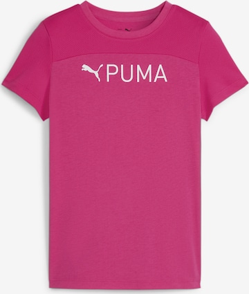 T-Shirt fonctionnel PUMA en rose : devant