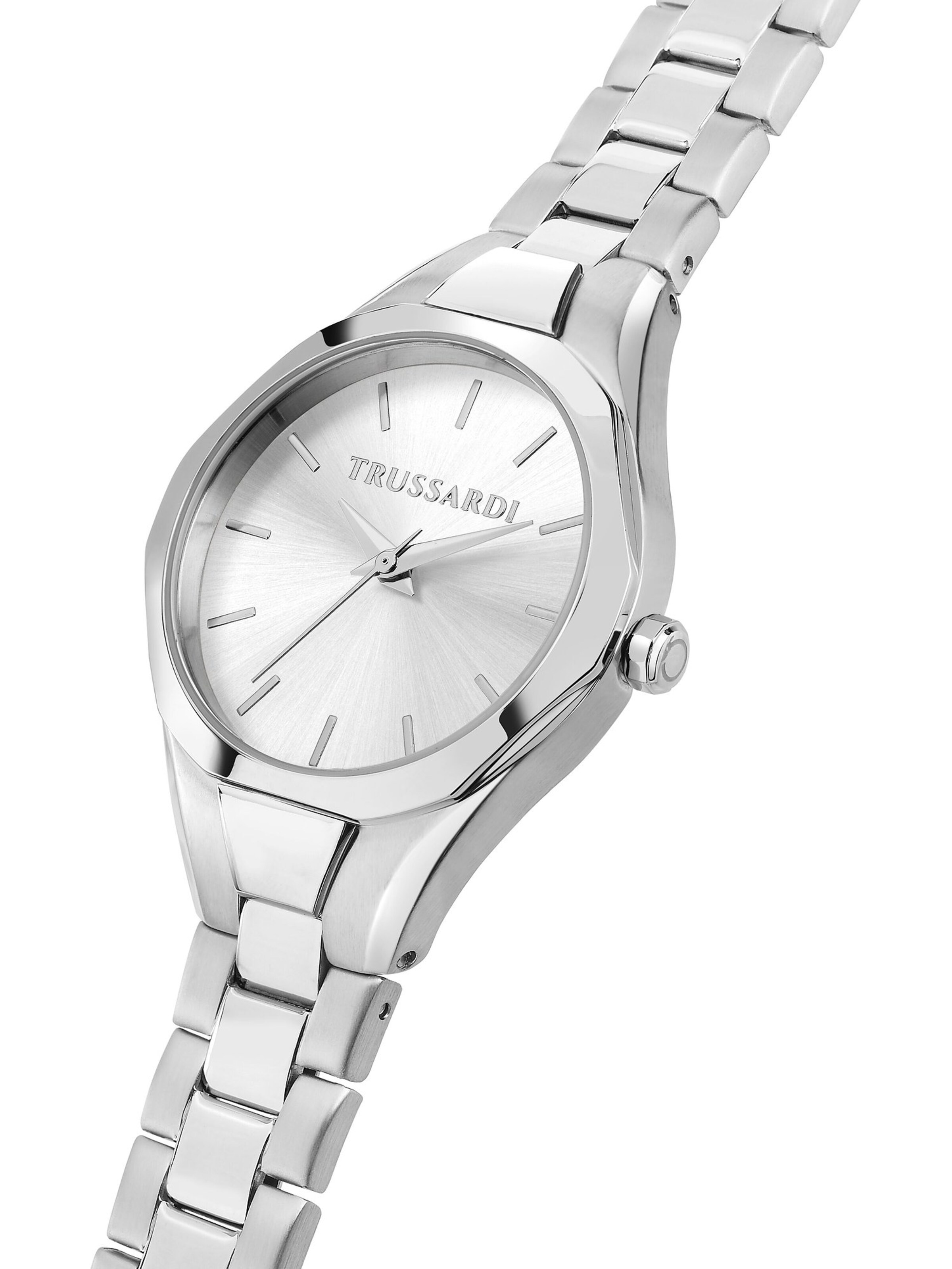 Trussardi Analog Watch in Silver