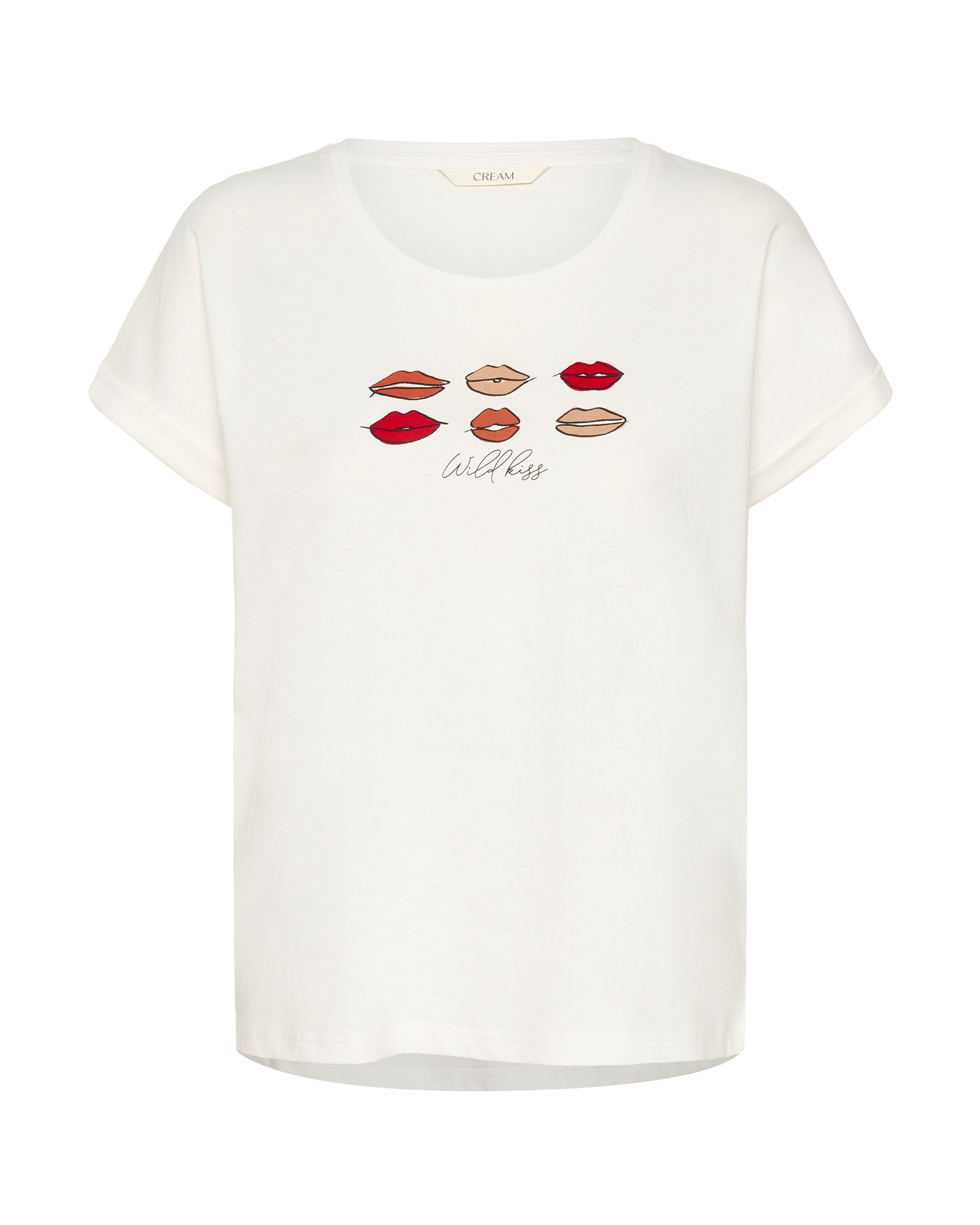 Cream Shirt 'Lumilla' in White: front