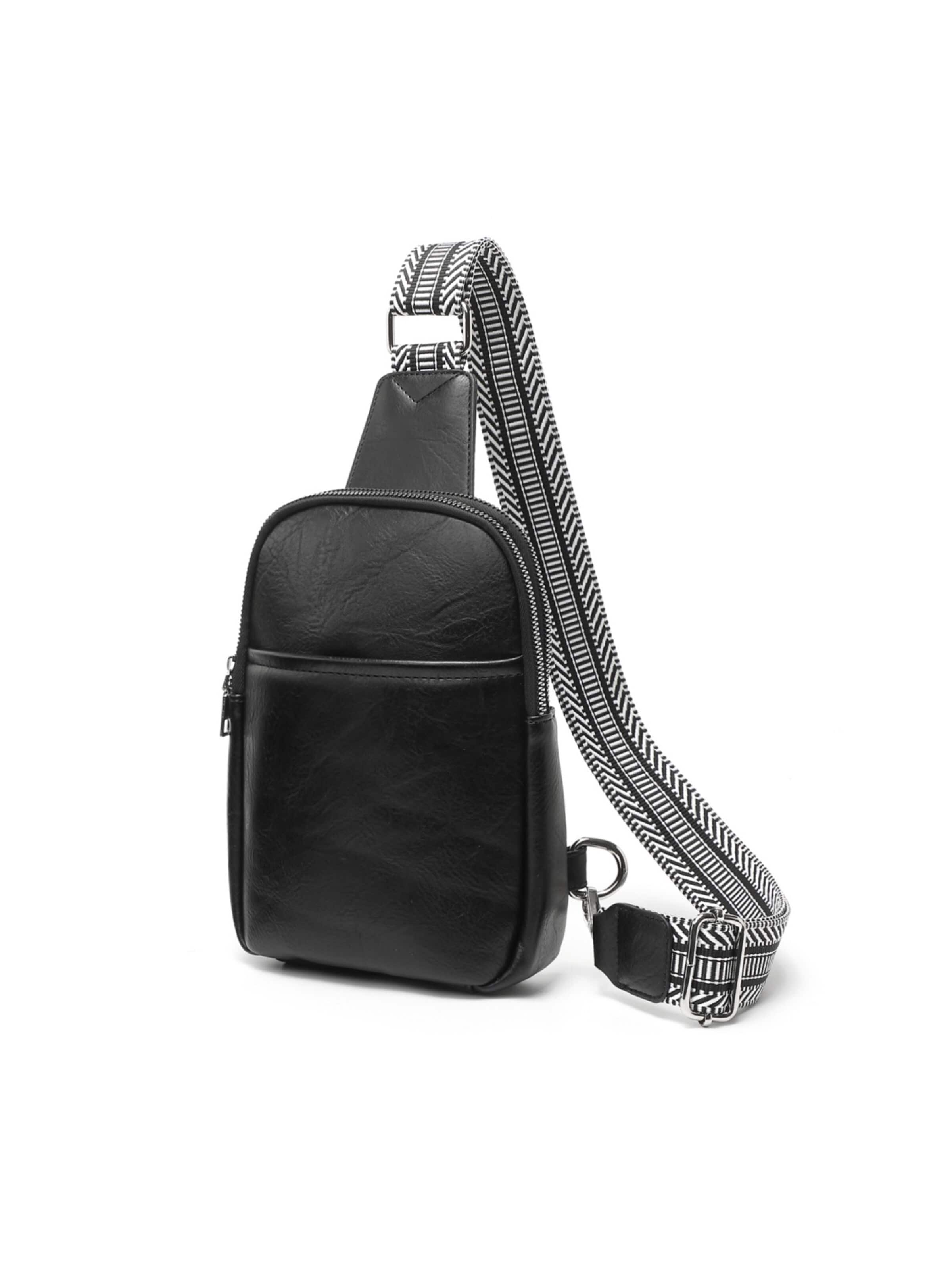 Kono Crossbody Bag in Black