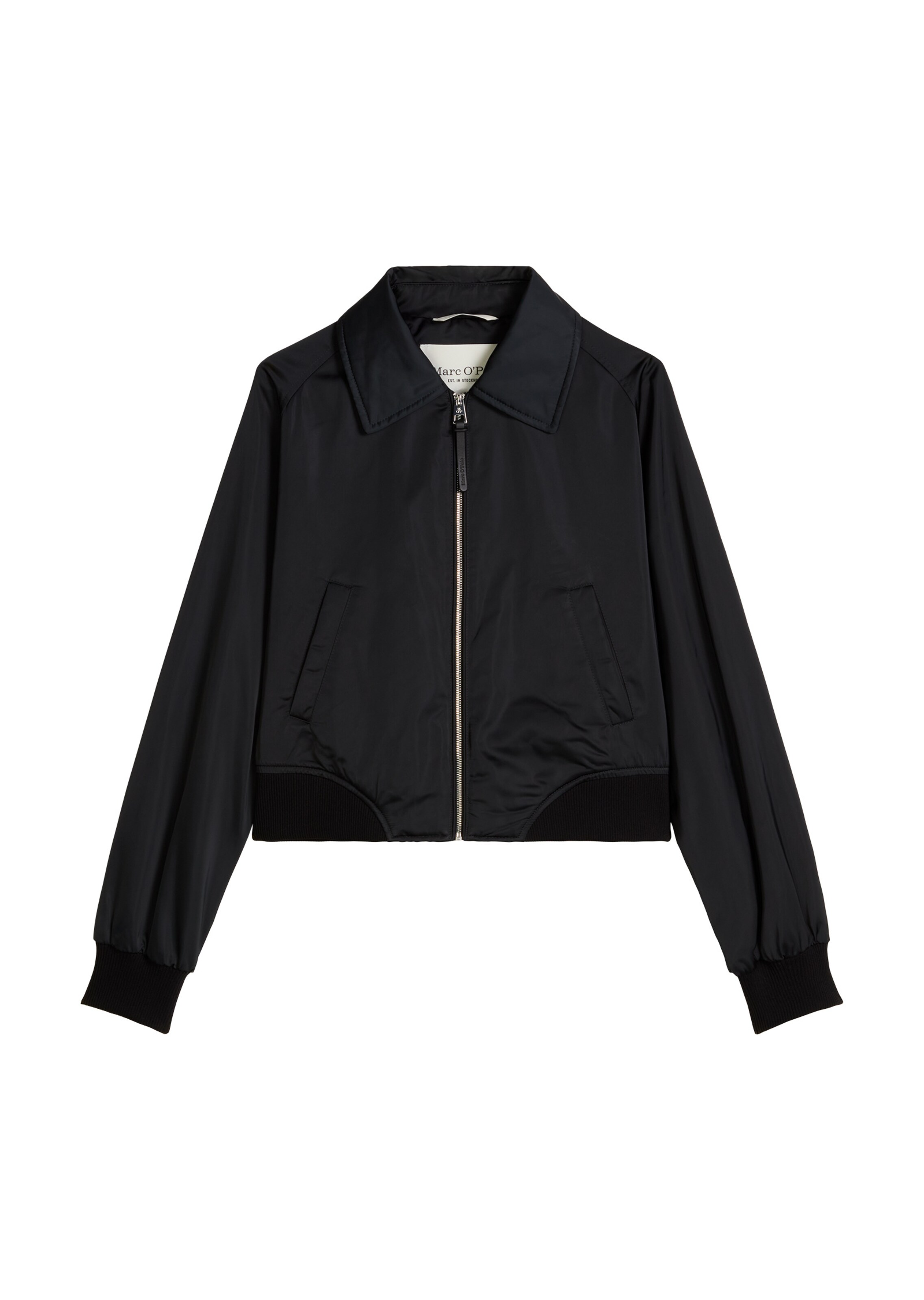 Veste mi-saison Marc O'Polo en noir : devant