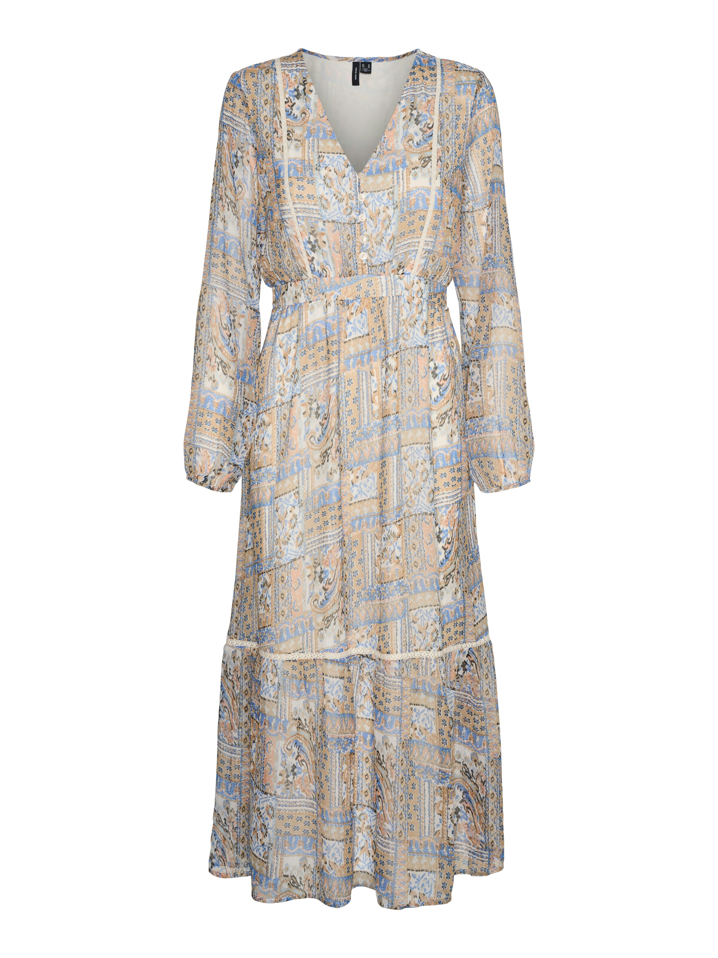 VERO MODA Платье 'VMLISA LULU' в Бежевый: спереди