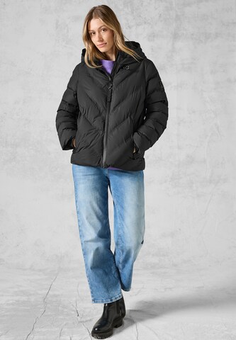 CECIL Gefütterte Jacke in Schwarz