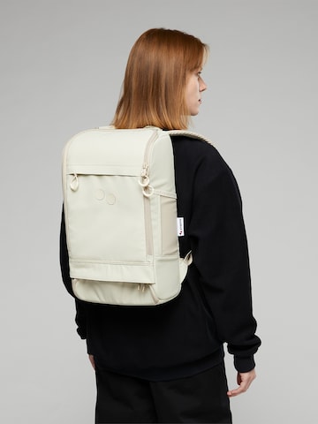 pinqponq Backpack 'Cubik' in Beige: front