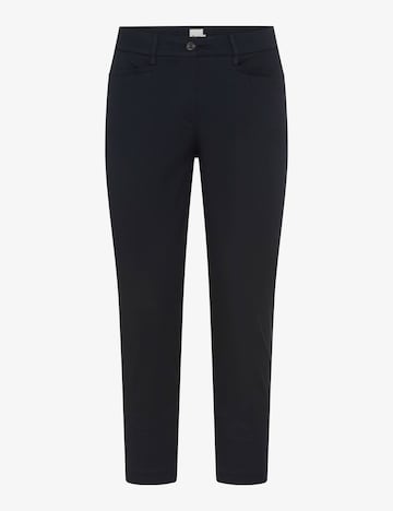BRAX Slimfit Bandplooibroek in Blauw: voorkant