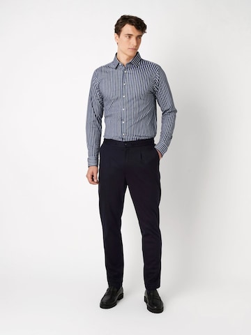 DESOTO Slim fit Zakelijk overhemd in Blauw